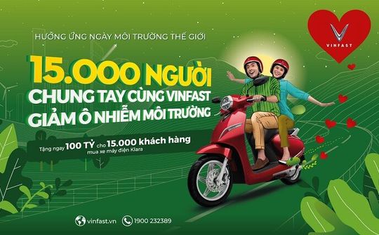 VINFAST: Chung tay giảm ô nhiễm môi trường