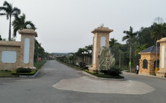 Dự án sân golf Đại Lải xây dựng trái phép: UBND tỉnh yêu cầu kiểm tra, làm rõ