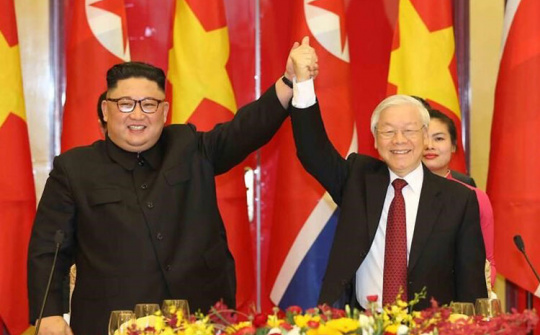Triều Tiên phát hành tem kỷ niệm chuyến thăm Việt Nam của Chủ tịch Kim Jong-un