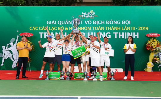 Giải Quần vợt tranh Cúp Hưng Thịnh lần 3/2019