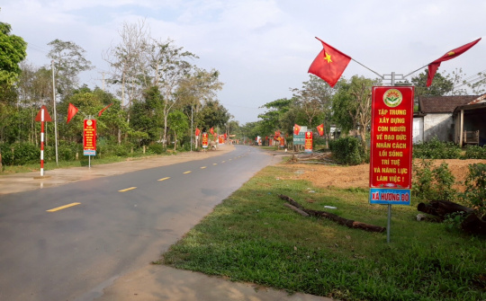 Hương Đô quyết tâm đạt chuẩn nông thôn mới trong năm 2019
