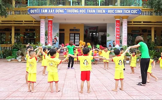 Mô hình điểm trường mầm non lấy trẻ làm trung tâm