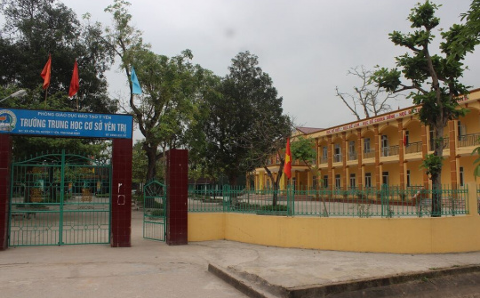 Đẩy mạnh công tác xã hội hóa giáo dục xây dựng trường chuẩn quốc gia