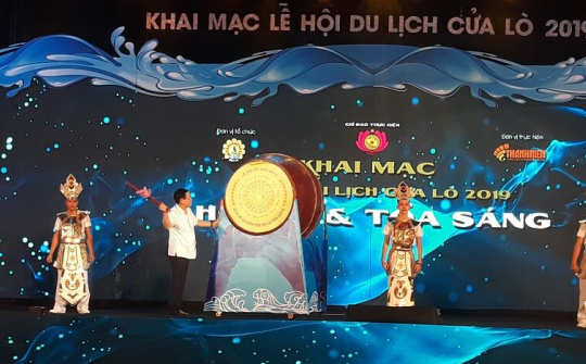 Khai mạc lễ hội du lịch Cửa Lò năm 2019