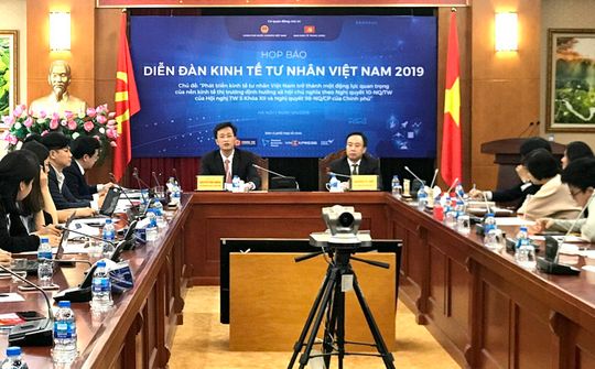 Diễn đàn Kinh tế tư nhân 2019 chuẩn bị diễn ra