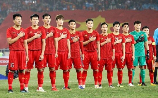 Đội tuyển Bóng đá Việt Nam thăng hạng xếp thứ 98 thế giới