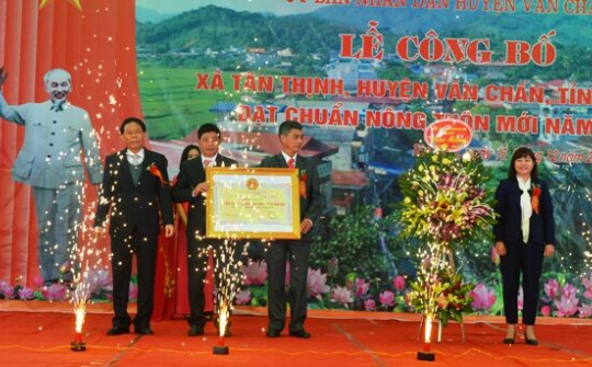 Khởi sắc NTM ở huyện vùng cao Văn Chấn