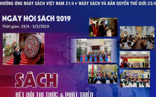 Tưng bừng Ngày Hội sách 2019