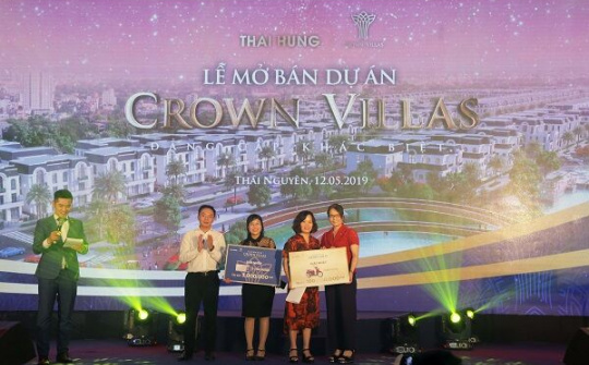 Thái Hưng chính thức mở bán dự án CROWN VILLAS