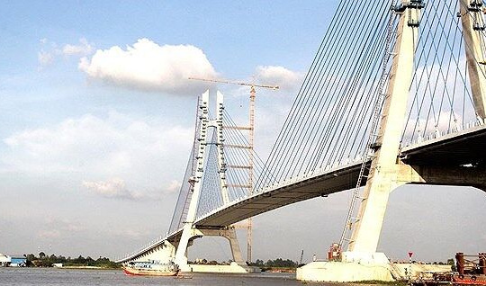 Cầu Vàm Cống sẽ được Khánh thành vào ngày 19/5