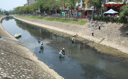 Nhật Bản áp dụng "công nghệ thần kỳ" làm sạch nước sông Tô Lịch