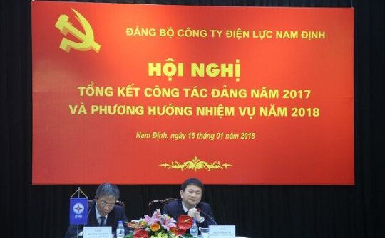 Đảng bộ Công ty Điện lực Nam Định: Vững bước, đi đầu