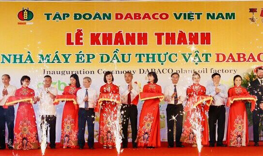 Dabaco khánh thành nhà máy ép dầu 1.200 tỷ đồng