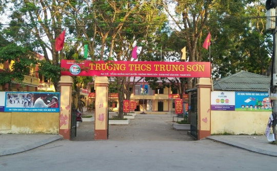 Sầm Sơn: Trường THCS Trung Sơn Đi lên từ sự đoàn kết và trách nhiệm