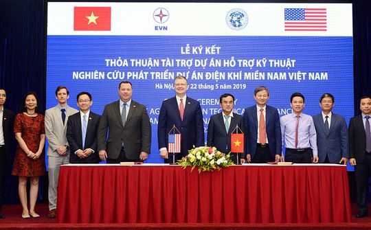 Hoa Kỳ tài trợ trên 1,4 triệu USD phát triển điện khí miền Nam