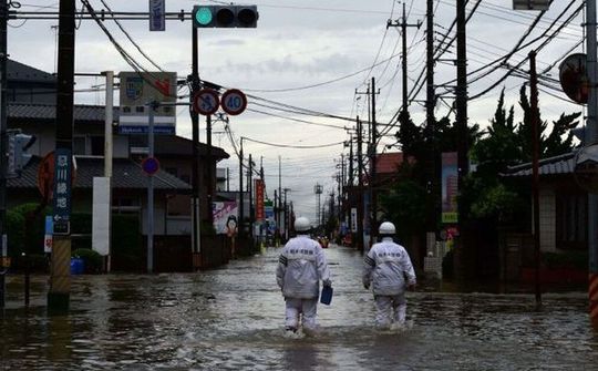 Nhật Bản: Phát triển hệ thống dự báo ngập lụt