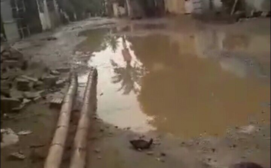 Tp Sầm Sơn, dân khổ vì đường 4B xuống cấp -  chính quyền ở đâu?