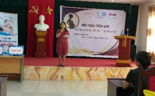 Hội thảo tiền sản 'Dinh dưỡng thai kỳ': Mẹ khỏe – Bé thông minh