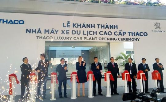 Khánh thành nhà máy xe du lịch cao cấp Thaco