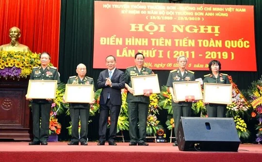 Tôn vinh 63 điển hình Bộ đội Trường Sơn