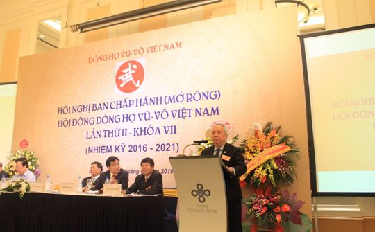 Ông Vũ Mão đắc cử Chủ tịch Hội đồng dòng họ Vũ - Võ Việt Nam