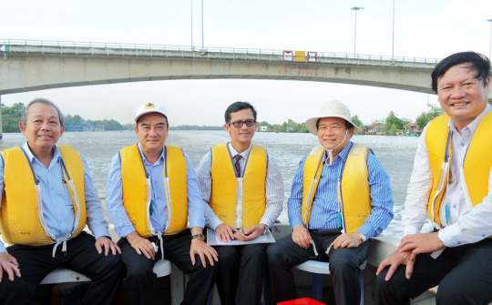 Phó thủ tướng Trương Hòa Bình khảo sát tiềm năng du lịch trên địa bàn Long An