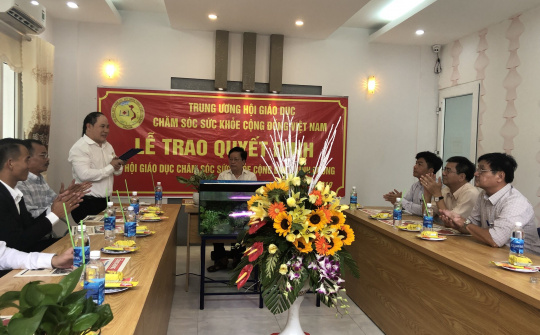 Hội Giáo dục CSSKCĐ Việt Nam: Thành lập thêm 02 chi hội khu vực phía Nam