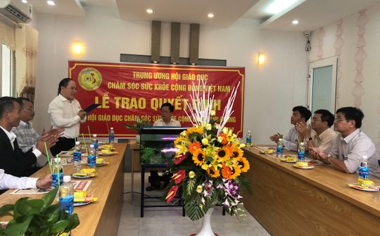 Hội Giáo dục CSSKCĐ Việt Nam: Thành lập thêm 02 chi hội khu vực phía Nam