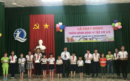 Huyện Lai Vung, Đồng Tháp: Phát động "Tháng hành động vì trẻ em" năm 2019