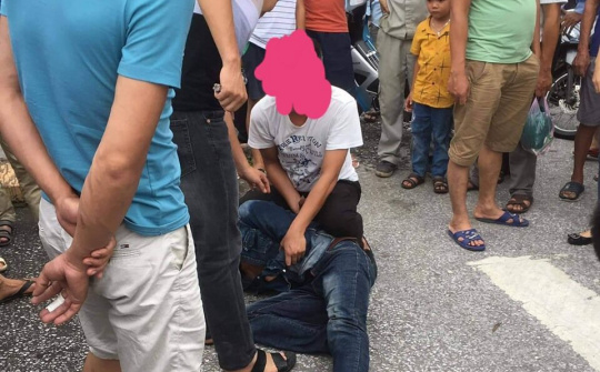 Thái Bình: Khống chế con nghiện đang "phê", một công an có nguy cơ phơi nhiễm HIV