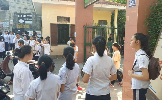 Nam Định: "Nóng" thi vào lớp 10 công lập