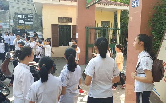 Nam Định: "Nóng" thi vào lớp 10 công lập