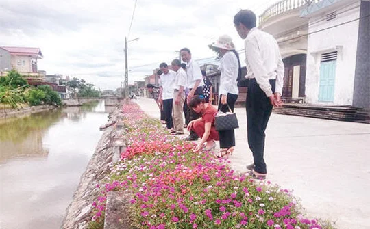Điểm sáng về xây dựng nông thôn mới ở Hà Nam
