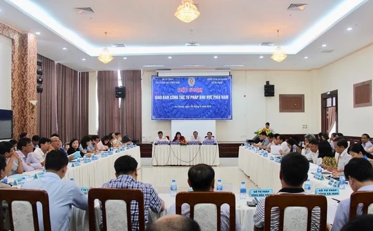 25 tỉnh, thành khu vực phía Nam giao ban công tác Tư pháp