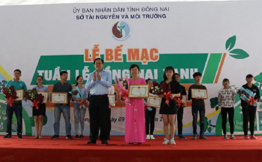 Bế mạc Tuần lễ Đồng Nai xanh năm 2019
