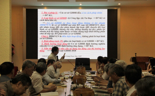 Hội nghị phổ biến Luật sửa đổi, bổ sung một số điều của Luật Giáo dục đại học