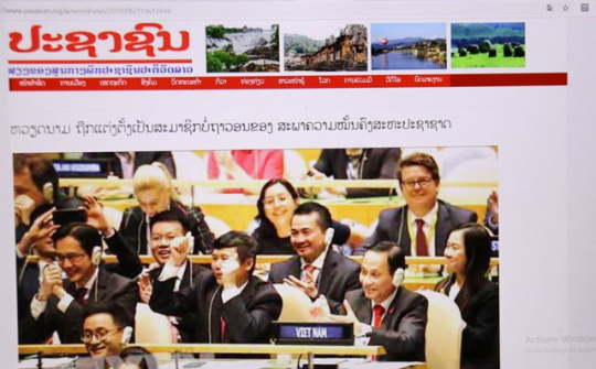 Lao media applaud Vietnam’s role in the world