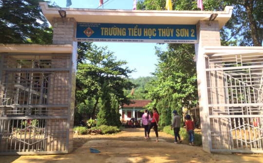 Trường TH Thúy Sơn 2: Nỗ lực vượt khó vươn lên trong giảng dạy và học tập