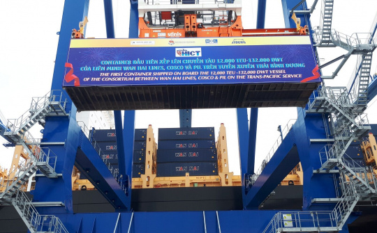 Cảng Hải Phòng nằm trong top 20 cảng biển đón tàu siêu trọng thế giới