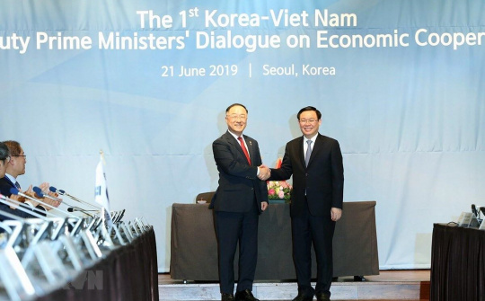Việt-Hàn đạt nhiều thỏa thuận tại đối thoại kinh tế cấp Phó Thủ tướng