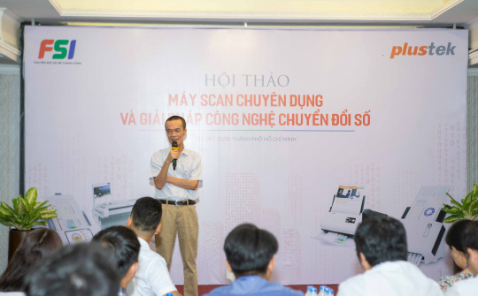 FSI cùng giải pháp chuyển đổi số bằng máy scan chuyên dụng.