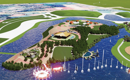 Sao Mai Group: Xây dựng dự án"Resort nổi" hiện đại bậc nhất tại Thanh Hóa