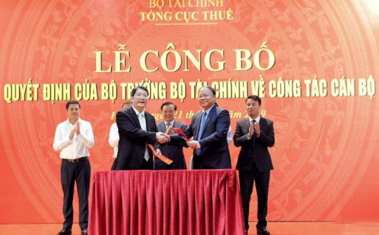 Bổ nhiệm tân Tổng cục trưởng Tổng cục Thuế