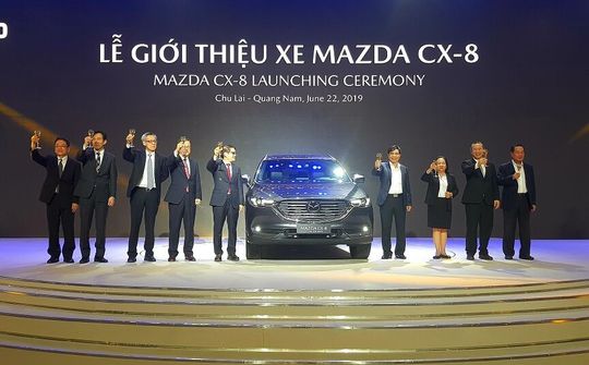 Thaco giới thiệu mẫu xe SUV 7 chỗ Mazda CX-8