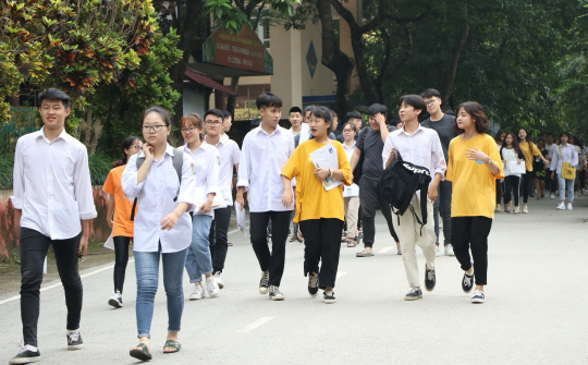 Thái Nguyên: kết thúc ngày thi đầu tiên của kỳ thi THPT Quốc gia 2019