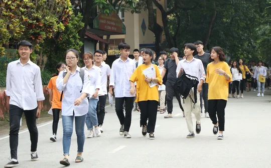 Thái Nguyên: kết thúc ngày thi đầu tiên của kỳ thi THPT Quốc gia 2019