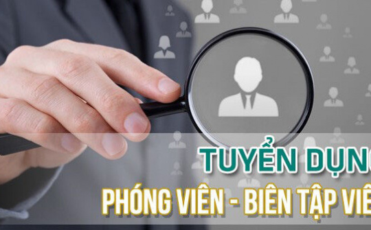 Tạp chí Việt Nam hội nhập tuyển phóng viên