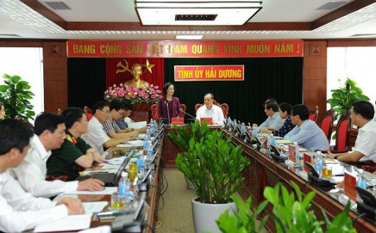 Quá trình phát triển của Hải Dương phải gắn với lợi ích người dân