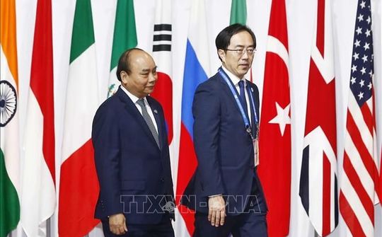 Thủ tướng bắt đầu dự Hội nghị Thượng đỉnh G20