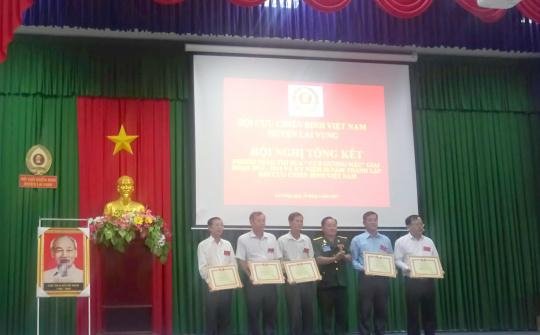 Hội Cựu chiến binh huyện Lai Vung - Điểm sáng trong việc vận động xây nhà "Nghĩa tình đồng đội"